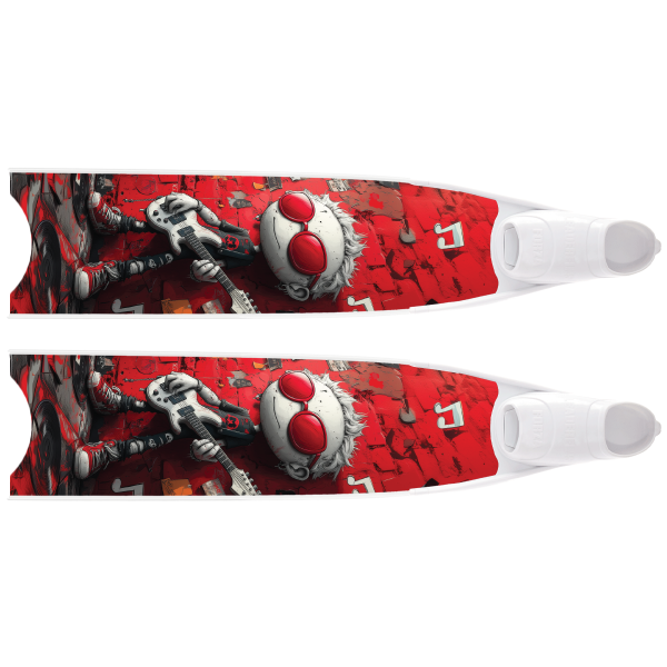 Limited Edition Red Rockstar Bi-Fins 2026-01-Red-Rockstar-Bi-Fins €185.00