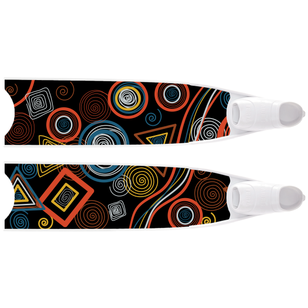 Limited Edition Spiral Bi-Fins 2026-02-Spiral-Vibes €185.00