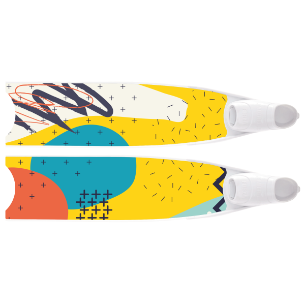 Limited Edition Happy Time Bi-Fins 2022-02-HAPPYTIME-VIVID-FINS €185.00