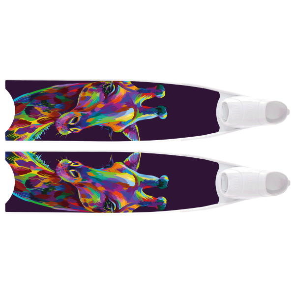 Limited Edition Giraffe Bi-Fins 2021-16-GIRAFFE-VIVID-FINS €185.00