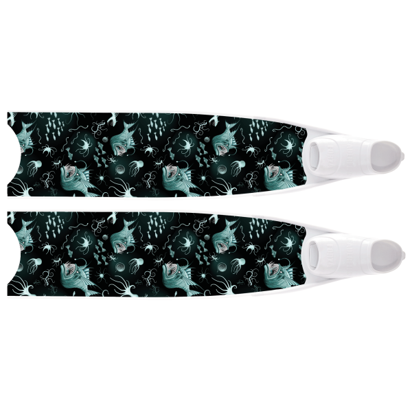Limited Edition CrazyFish Bi-Fins 2023-02-FISH-VIVID-Fins €185.00