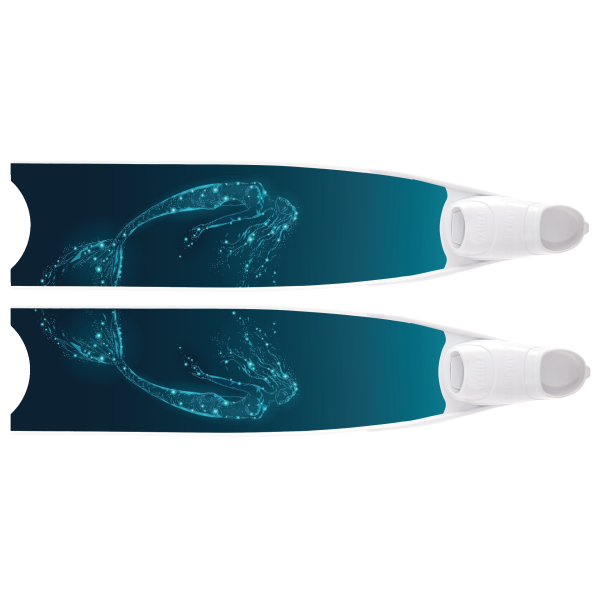 Limited Edition Mermaid Queen Bi-Fins 2023-03-MERMAIDQUEEN-VIVID-Fins €185.00