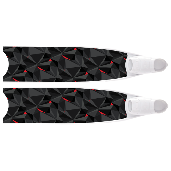 Limited Edition Red Bi-Fins 2023-03-RED-VIVID-Fins €185.00