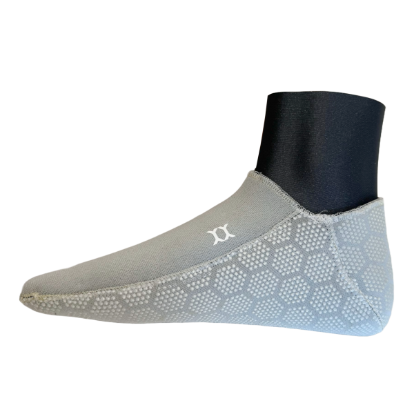 White Long Wings Foot pockets with Assembly Set : Leaderfins