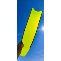 Neon Yellow Ice Bi-Fins: Glide Effortlessly In Style Underwater